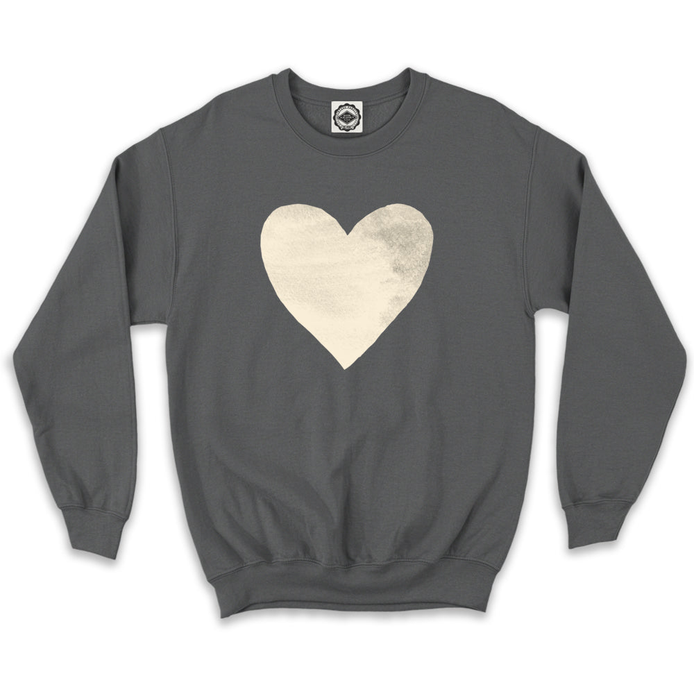 Vintage Heart Unisex Crew Sweatshirt