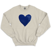 Vintage Heart Unisex Crew Sweatshirt