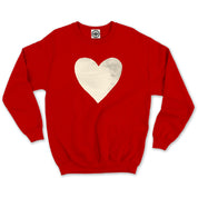 Vintage Heart Unisex Crew Sweatshirt