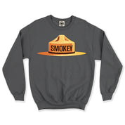 Multicolor Smokey Bear Ranger Hat Unisex Crew Sweatshirt