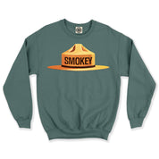 Multicolor Smokey Bear Ranger Hat Unisex Crew Sweatshirt