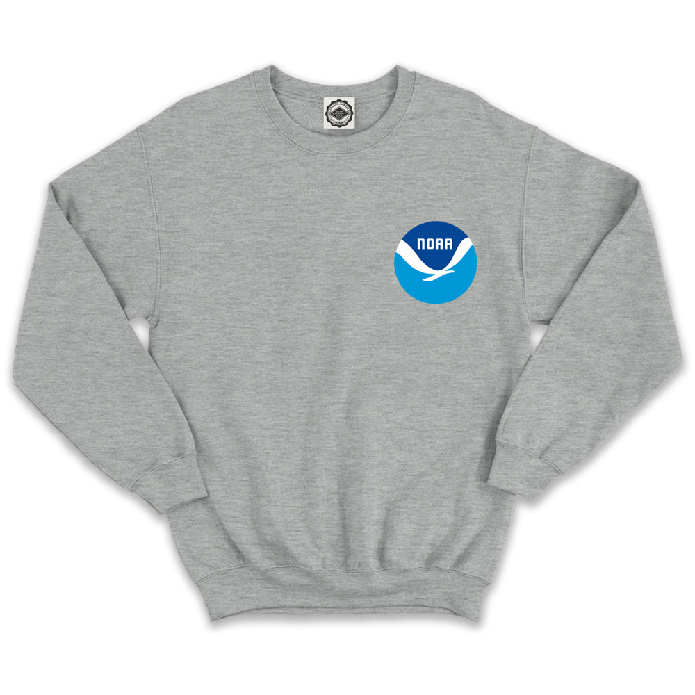 NOAA Pocket Logo Unisex Crew Sweatshirt