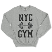 NYC Gym Unisex Crew Sweatshirt