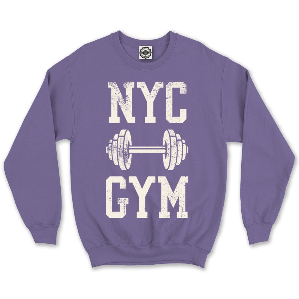 NYC Gym Unisex Crew Sweatshirt