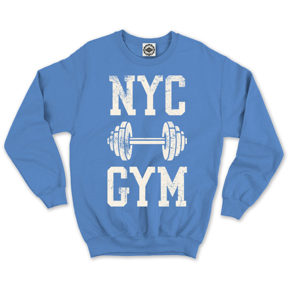 NYC Gym Unisex Crew Sweatshirt
