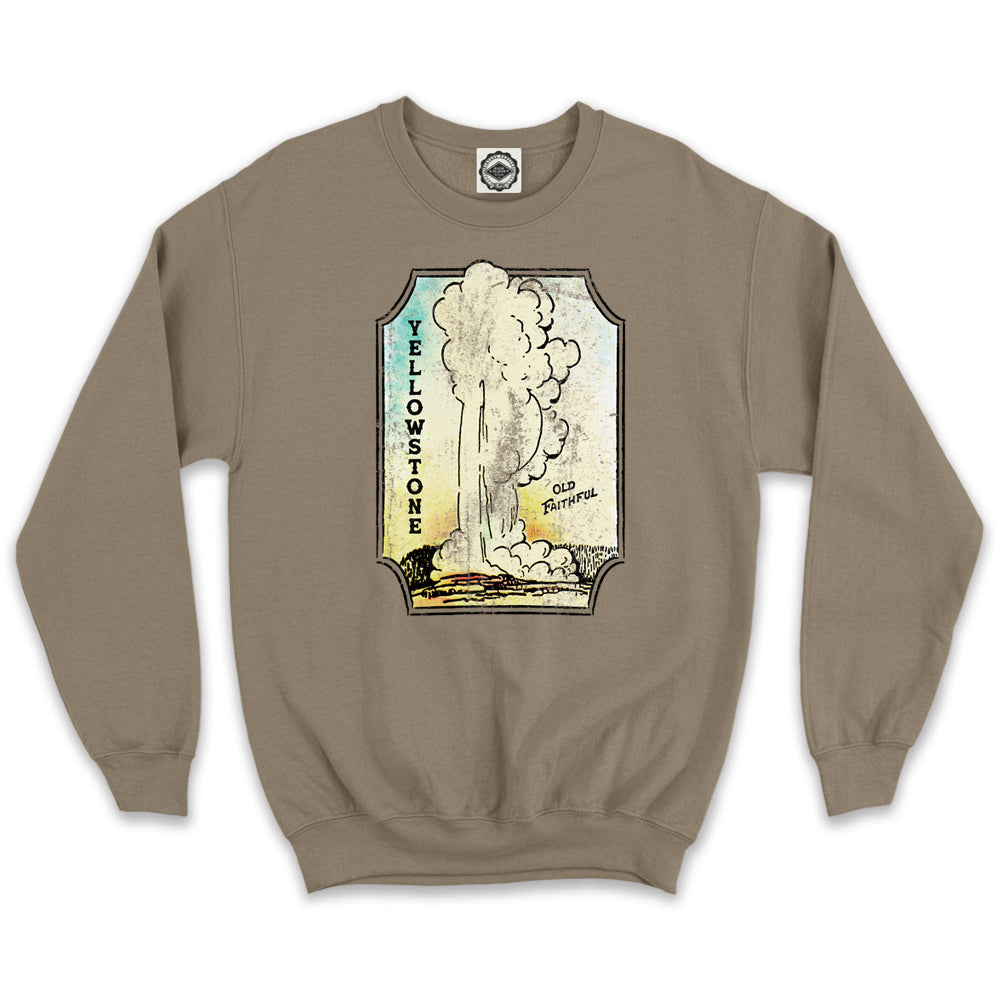 Yellowstone National Park Unisex Crew Sweatshirt