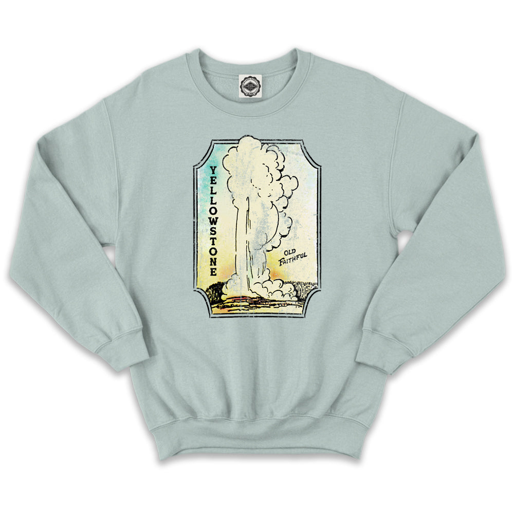 Yellowstone National Park Unisex Crew Sweatshirt