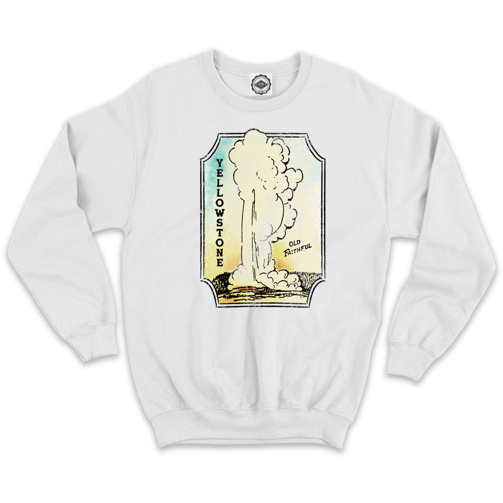 Yellowstone National Park Unisex Crew Sweatshirt