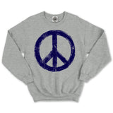 Peace Sign Unisex Crew Sweatshirt