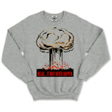 "Relax... It May Never Happen" Civil Defense Unisex Crew Sweatshirt