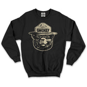 Official Smokey Bear "Reverse" Unisex Crew Sweatshirt