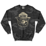 Official Smokey Bear "Reverse" Unisex Crew Sweatshirt