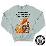 Smokey Bear Vintage "Babes In The Woods" Poster Unisex Crew Sweatshirt