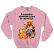 Smokey Bear Vintage "Babes In The Woods" Unisex Crew Sweatshirt