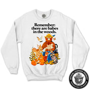 Smokey Bear Vintage "Babes In The Woods" Poster Unisex Crew Sweatshirt