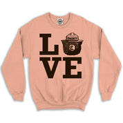 Smokey Bear Love Unisex Crew Sweatshirt