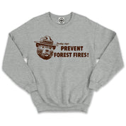 Smokey Bear "Smokey Says" Unisex Crew Sweatshirt