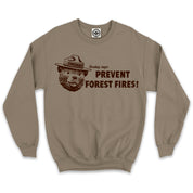 Smokey Bear "Smokey Says" Unisex Crew Sweatshirt