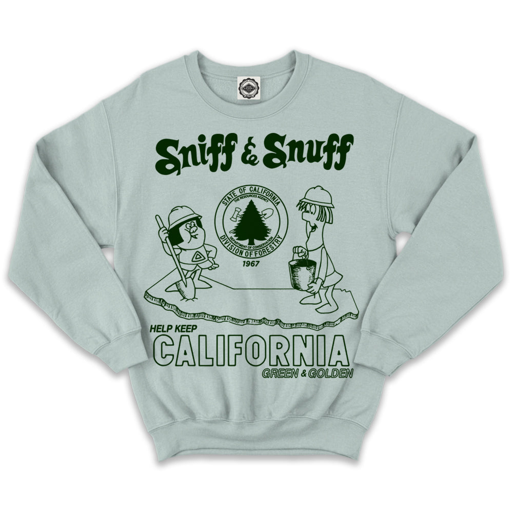 Sniff And Snuff Unisex Crew Sweatshirt