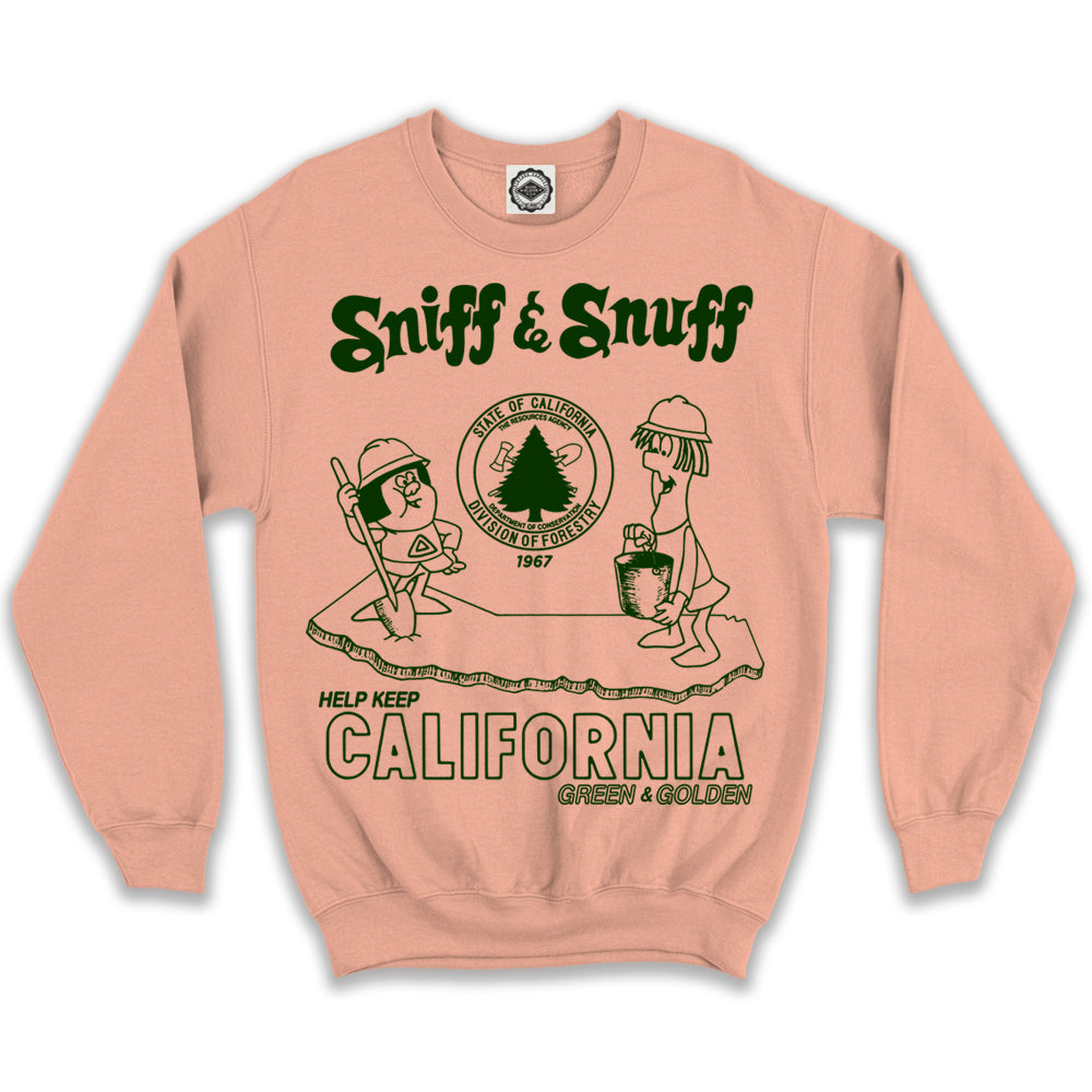 Sniff And Snuff Unisex Crew Sweatshirt