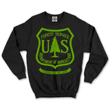 USDA Forest Service Insignia Unisex Crew Sweatshirt