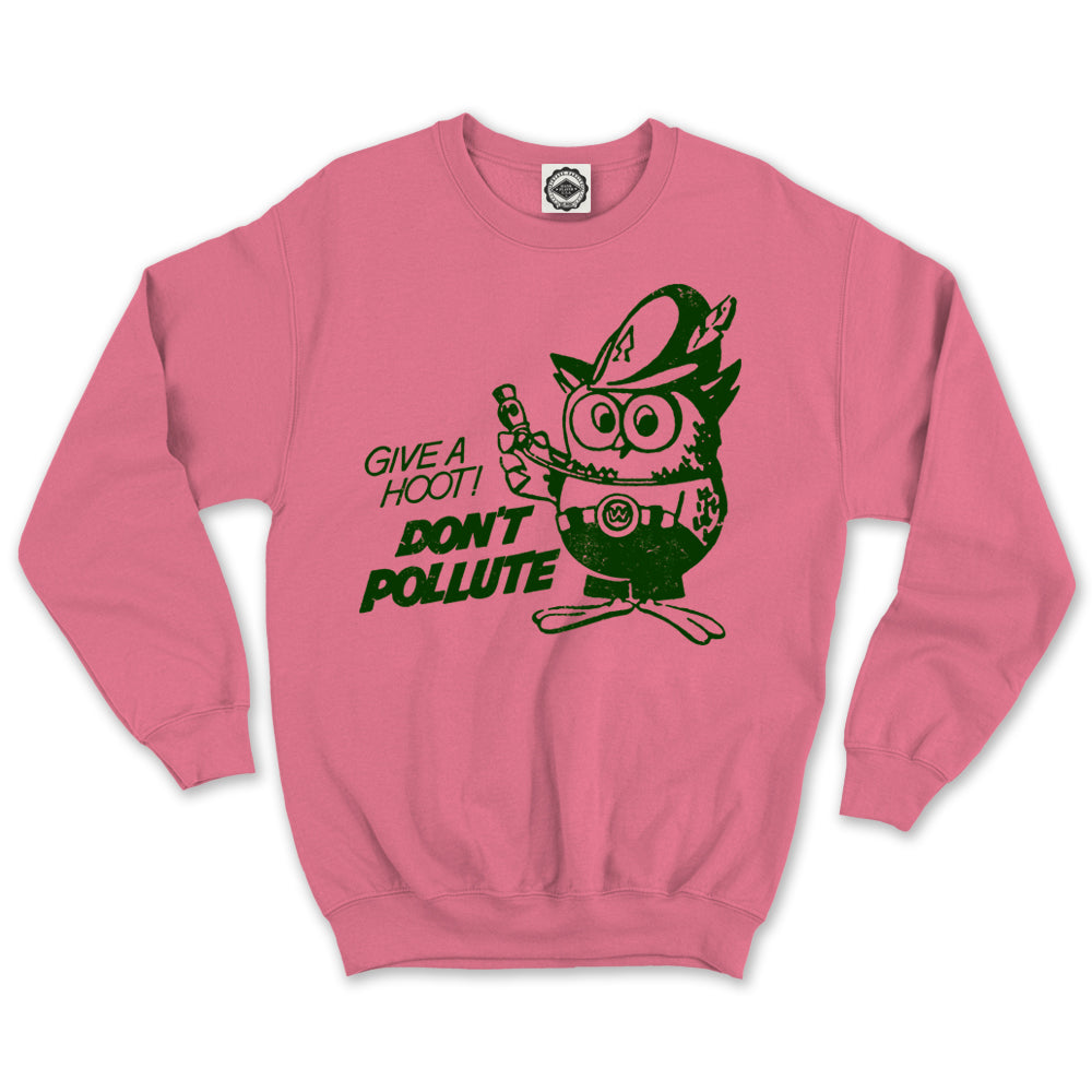 Official Woodsy Owl Unisex Crew Sweatshirt