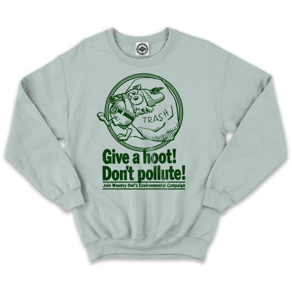 Woodsy Owl "Join Woodsy's Campaign" Unisex Crew Sweatshirt