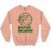 Woodsy Owl "Join Woodsy's Campaign" Unisex Crew Sweatshirt