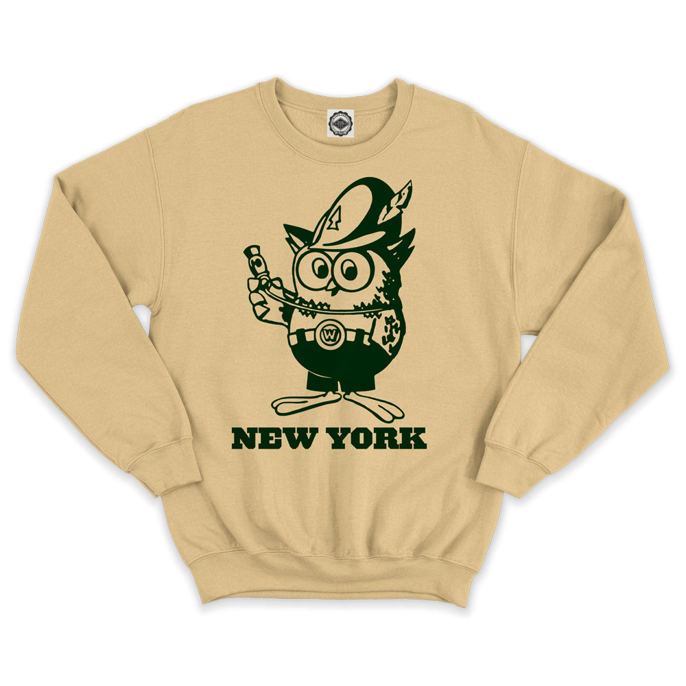 Woodsy Owl "New York" Unisex Crew Sweatshirt