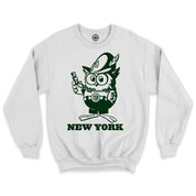 Woodsy Owl "New York" Unisex Crew Sweatshirt