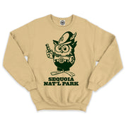 Woodsy Owl "Sequoia Nat'l Park" Unisex Crew Sweatshirt