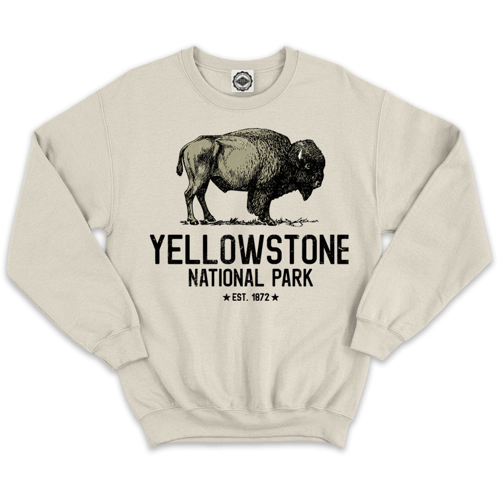 Yellowstone National Park 1872 Unisex Crew Sweatshirt