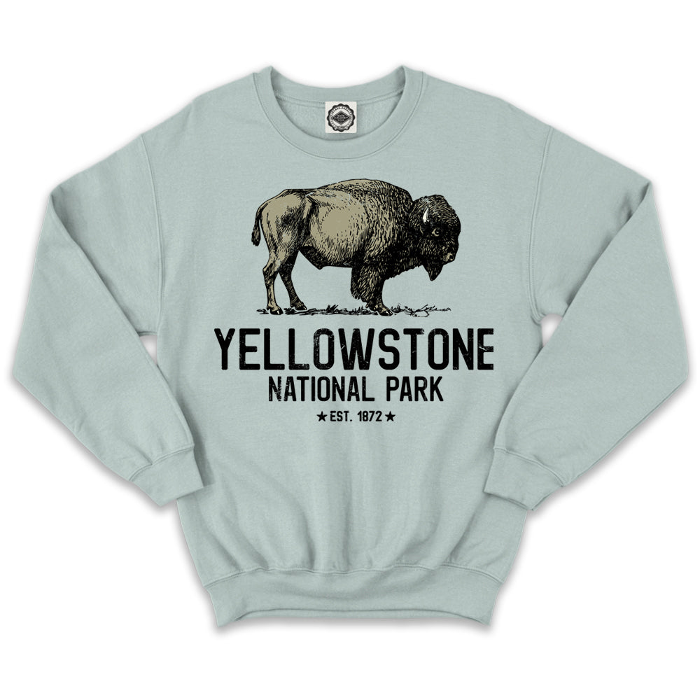 Yellowstone National Park 1872 Unisex Crew Sweatshirt