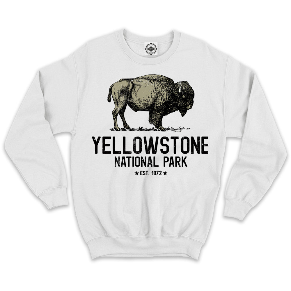 Yellowstone National Park 1872 Unisex Crew Sweatshirt