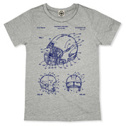 Football Helmet Patent Kid's Tee