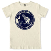 NASA Friendship 7 (Project Mercury) Logo Women's Boyfriend Tee