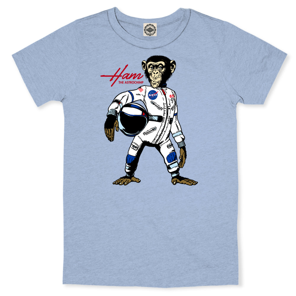 NASA Ham The Astrochimp Signature Men's Tee