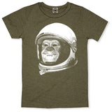 NASA Ham The Astrochimp Helmet Toddler Tee