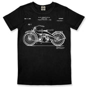 Harley-Davidson Motorcycle Patent Women's Boyfriend Tee