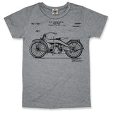 Harley-Davidson Motorcycle Patent Kid's Tee