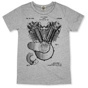 Harley-Davidson Engine Patent Toddler Tee