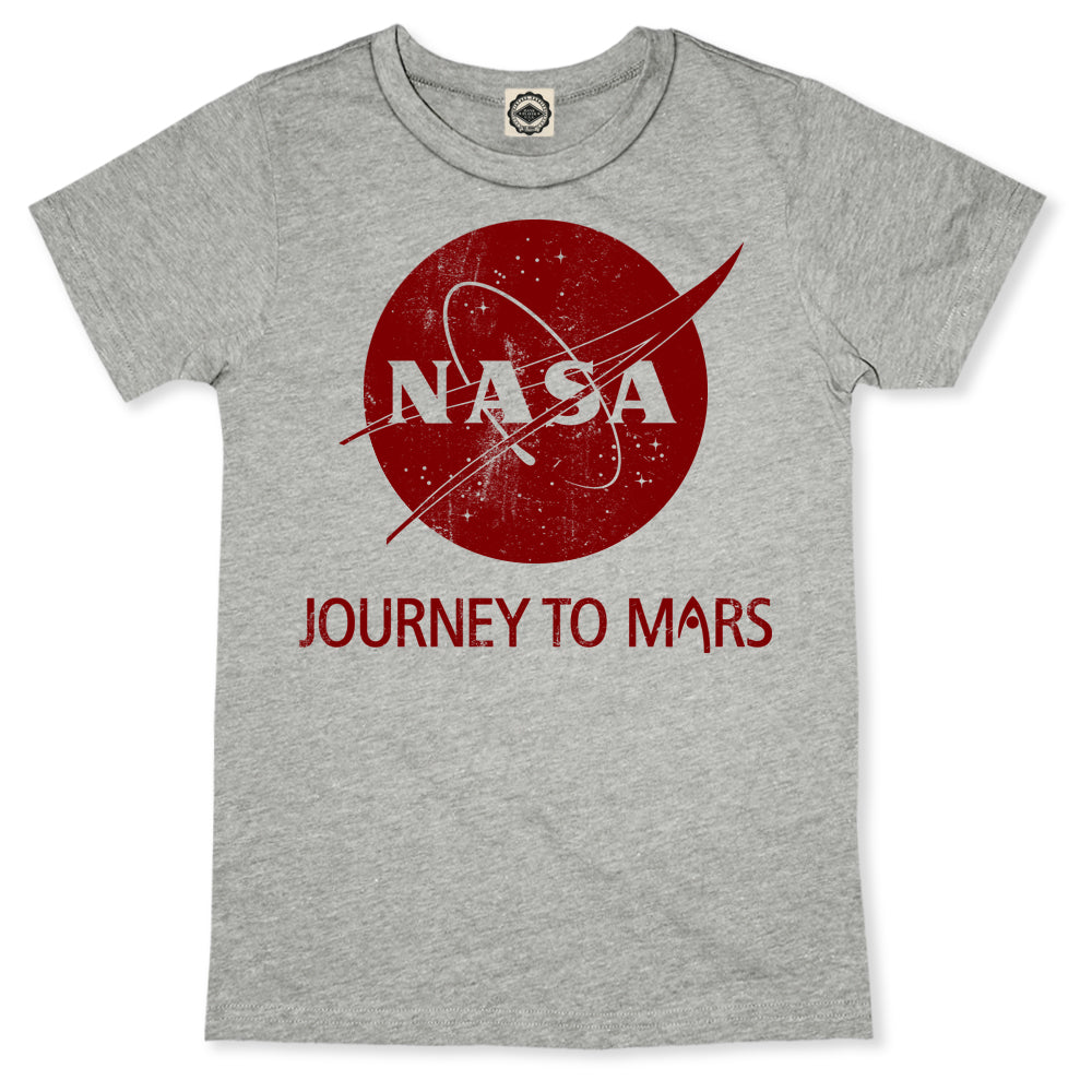 NASA Journey To Mars Logo Women's Boyfriend Tee