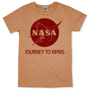 NASA Journey To Mars Logo Men's Tee