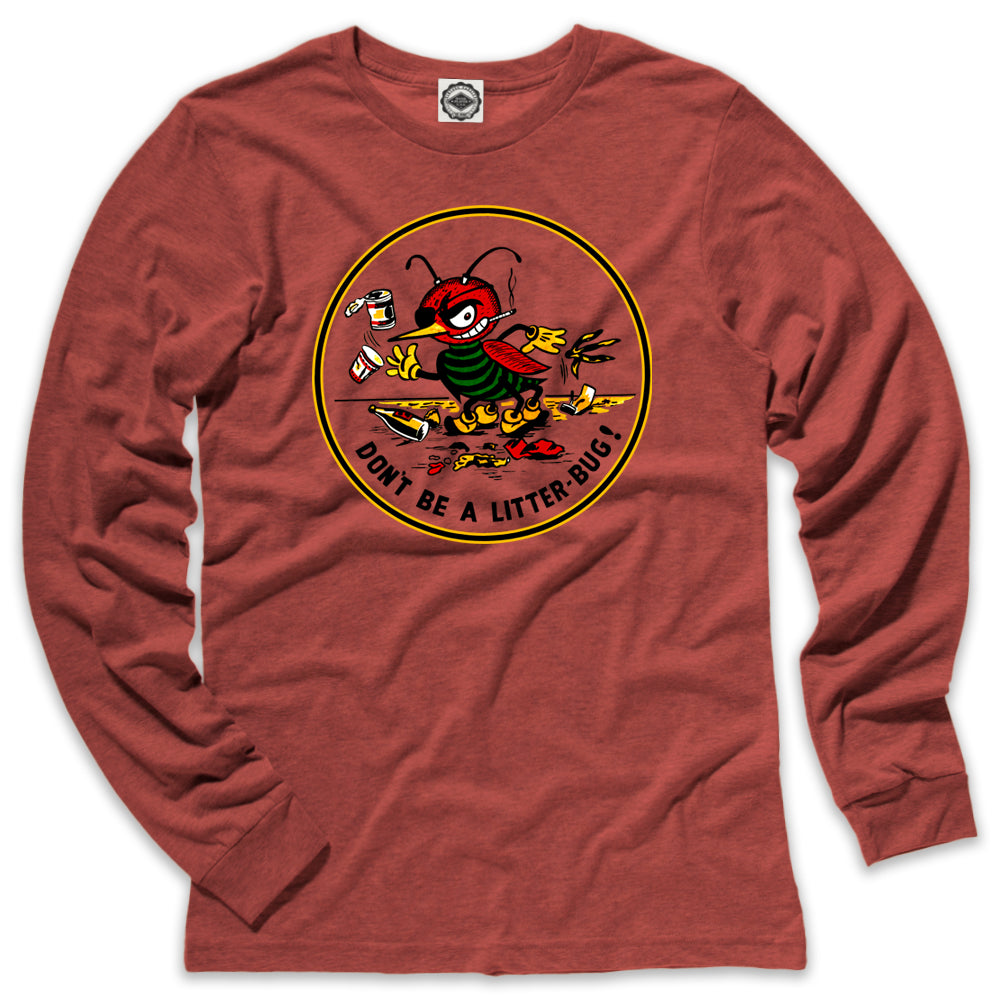 Vintage Litter-Bug Men's Long Sleeve Tee