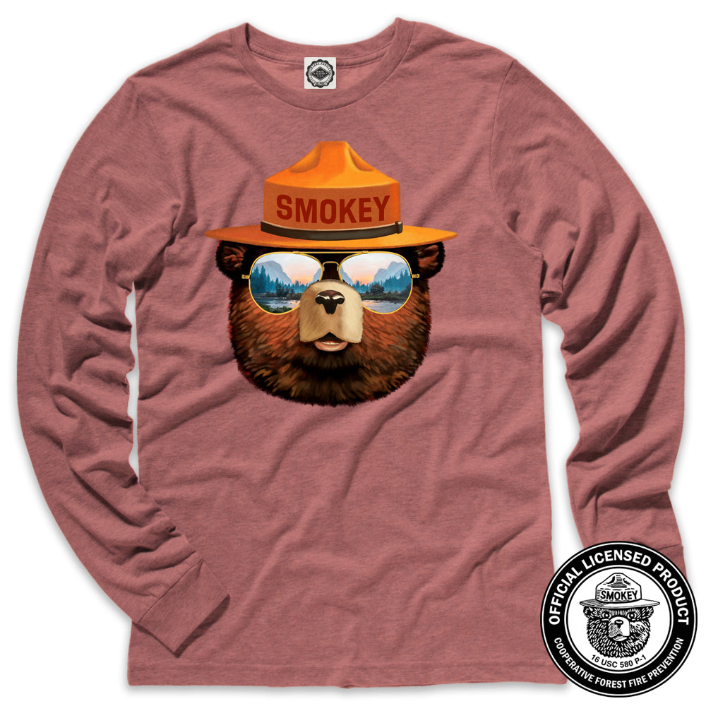 Smokey Bear Shades Men's Long Sleeve Tee