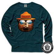 Smokey Bear Shades Men's Long Sleeve Tee