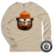 Smokey Bear Shades Men's Long Sleeve Tee