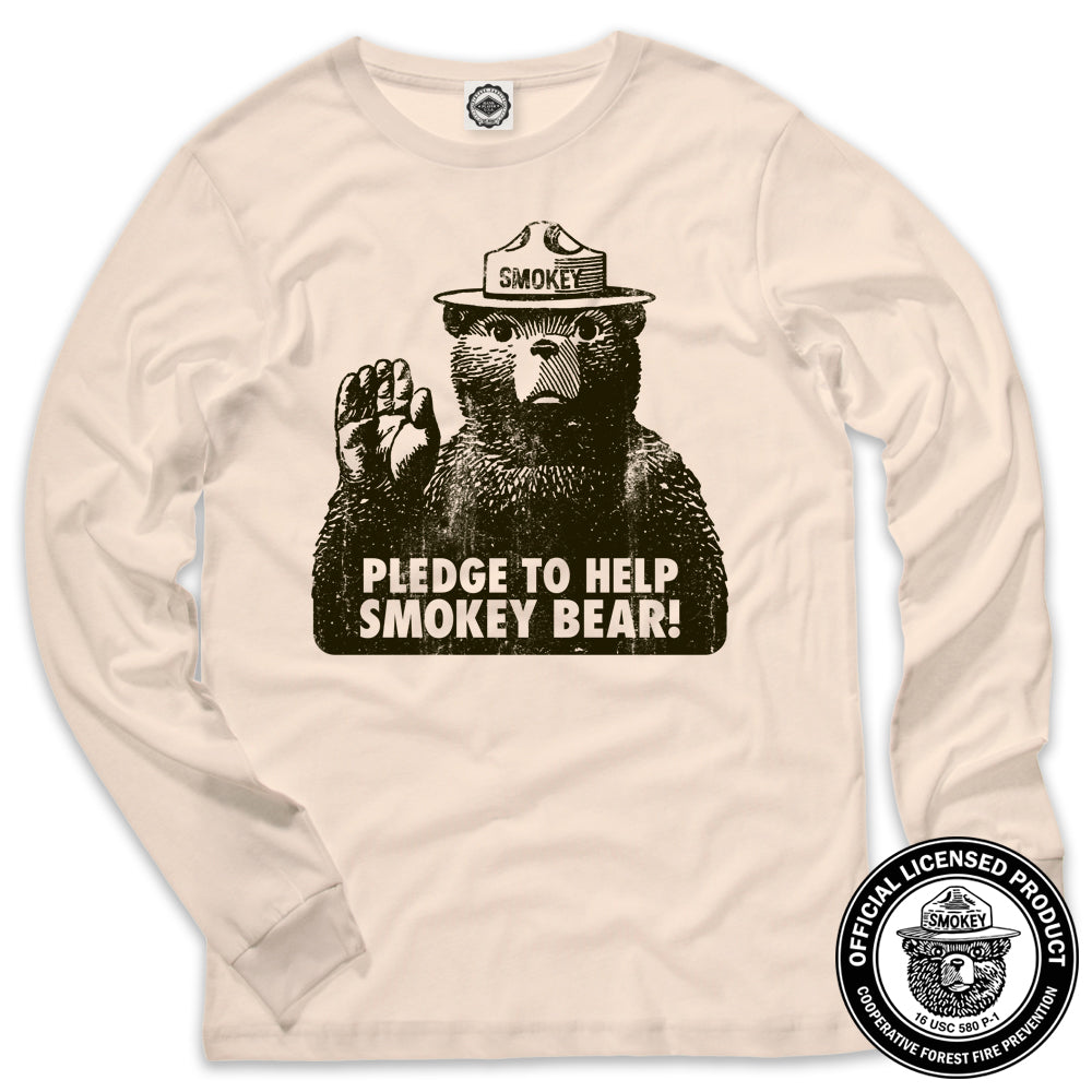 Smokey Bear's Pledge Men's Long Sleeve Tee