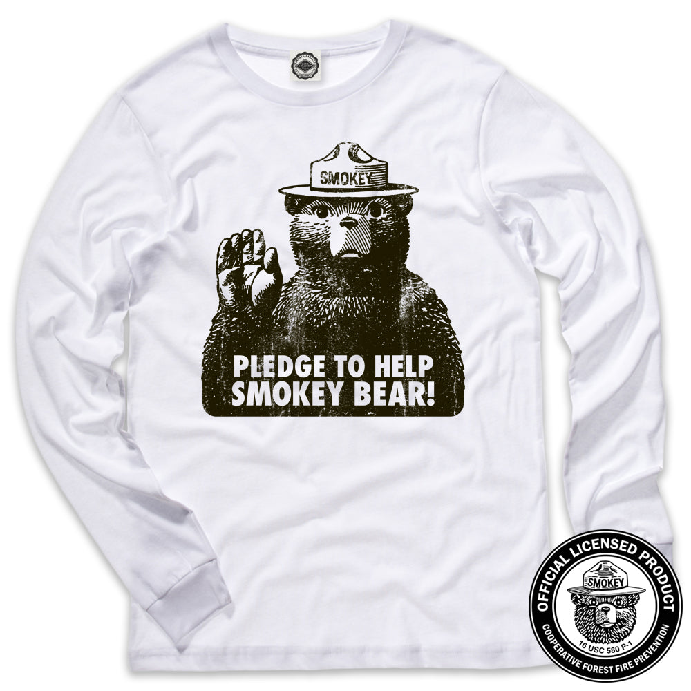 Smokey Bear's Pledge Men's Long Sleeve Tee
