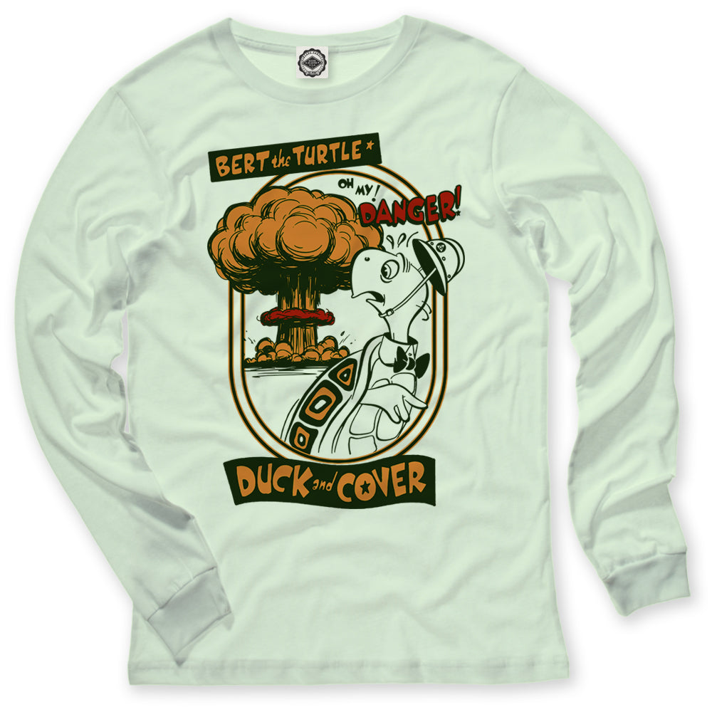 Bert The Turtle "Oh My Danger!" Long Sleeve Unisex Tee